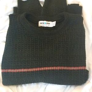 🇺🇦 Men's Cozy Crew Neck Chunky Sweater Size XL